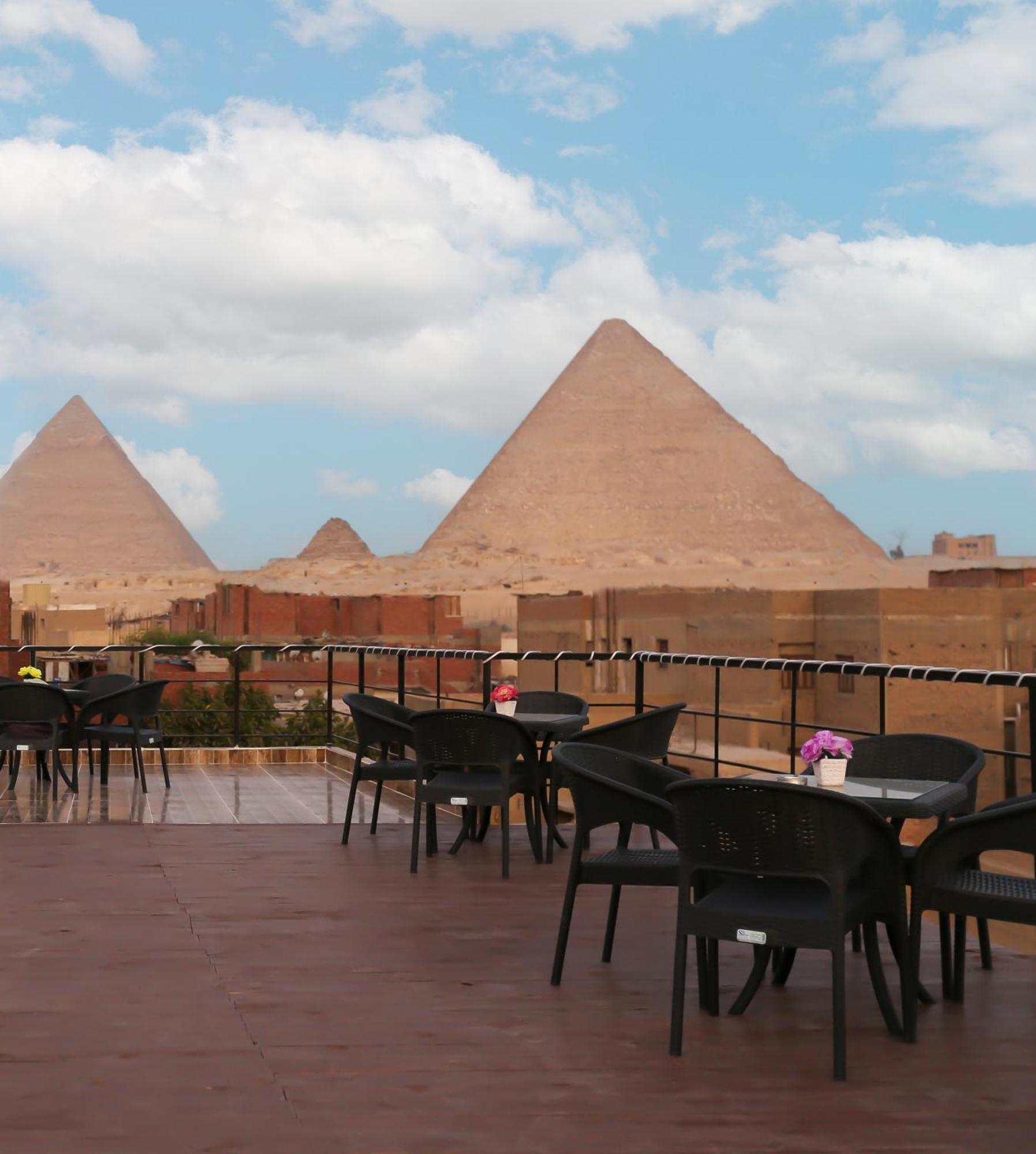 Turquoise Pyramids Gate Hotel City Centre Kafret el-Gabal Kültér fotó