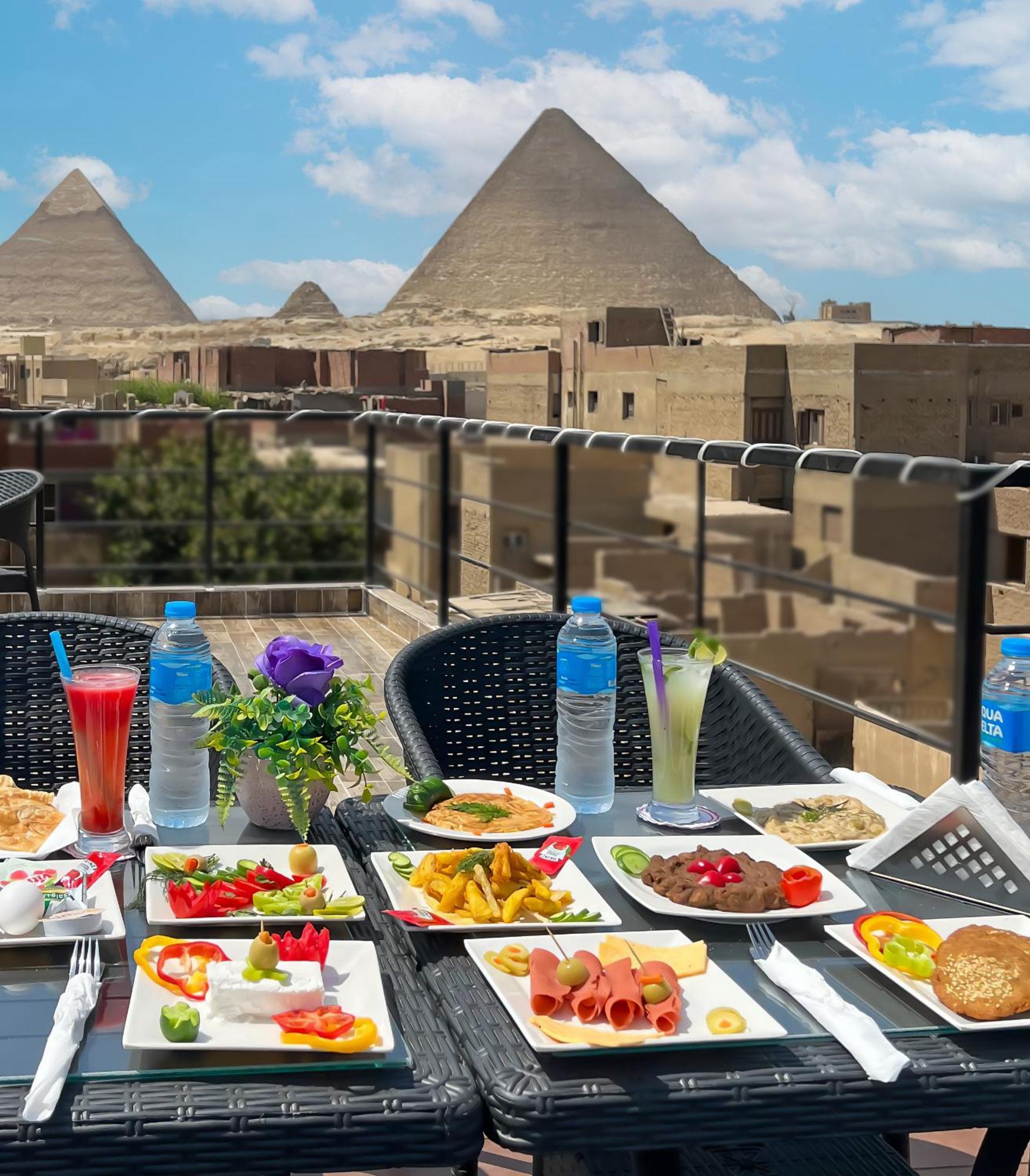 Turquoise Pyramids Gate Hotel City Centre Kafret el-Gabal Kültér fotó