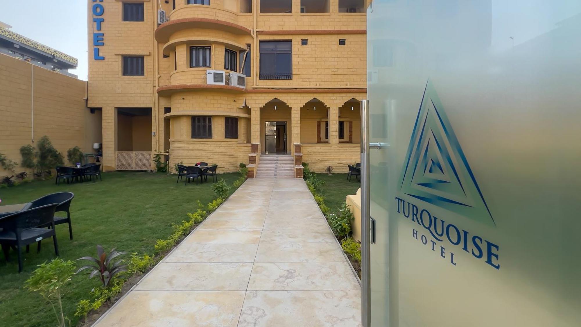 Turquoise Pyramids Gate Hotel City Centre Kafret el-Gabal Kültér fotó