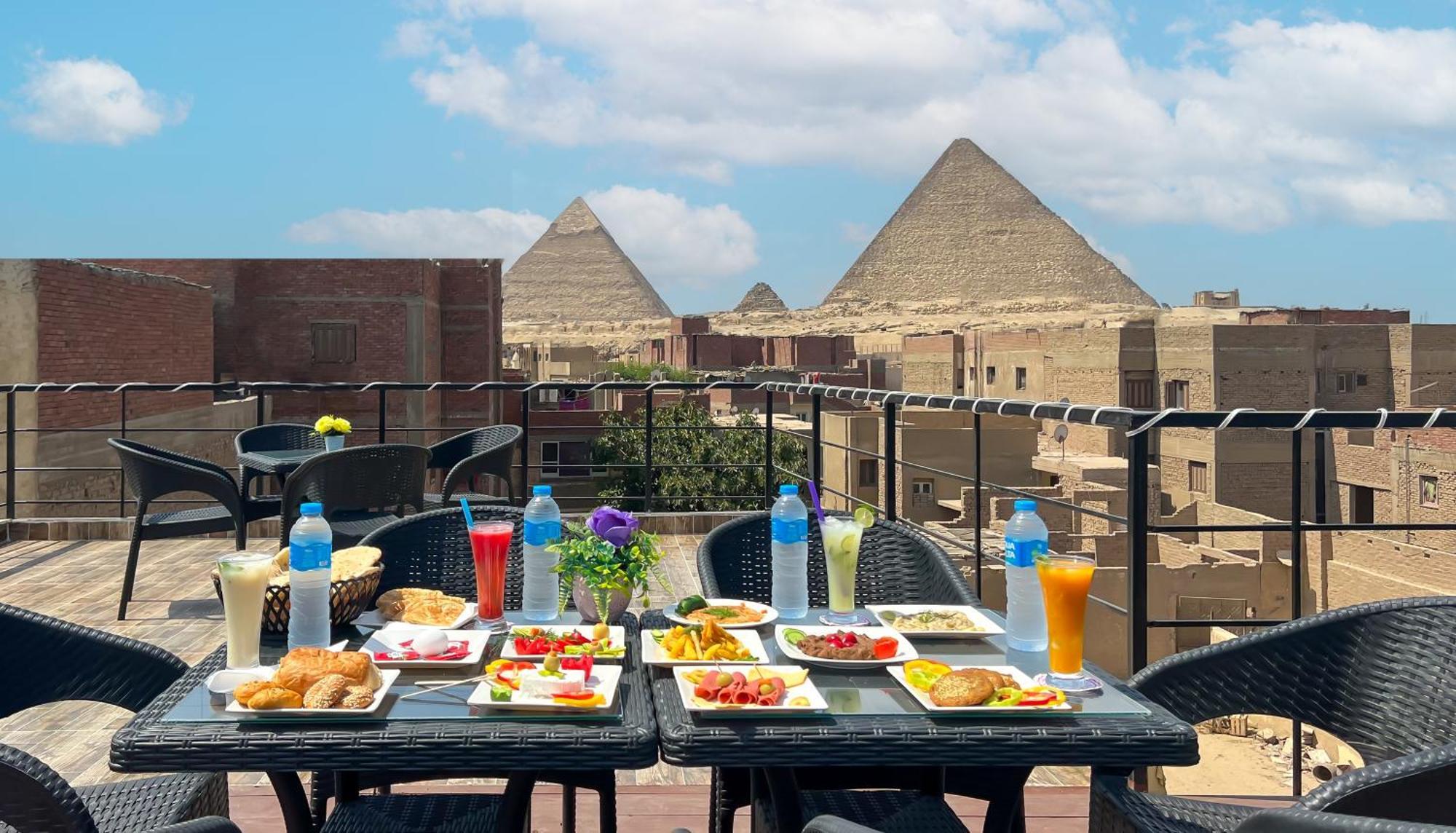Turquoise Pyramids Gate Hotel City Centre Kafret el-Gabal Kültér fotó